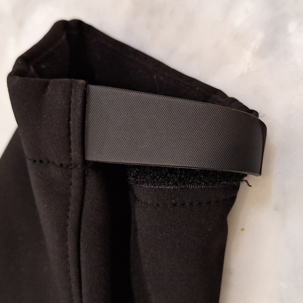 Tumi Tech Jacket Large Black Softshell Bomber Lig… - image 9